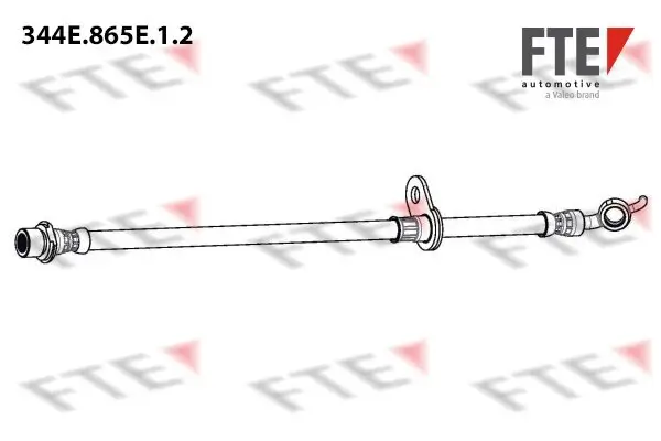Bremsschlauch Hinterachse rechts FTE 9240942