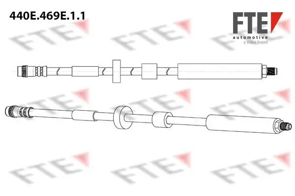 Bremsschlauch FTE 9240631 Bild Bremsschlauch FTE 9240631