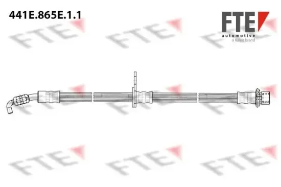 Bremsschlauch Vorderachse links FTE 9240635 Bild Bremsschlauch Vorderachse links FTE 9240635