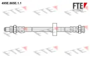 Bremsschlauch Hinterachse links FTE 9240709