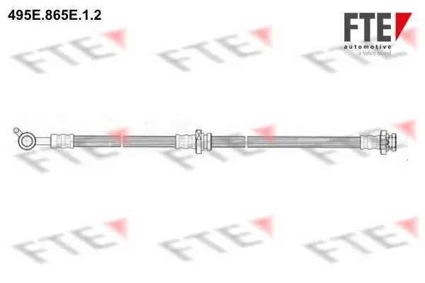 Bremsschlauch Hinterachse rechts FTE 9240710