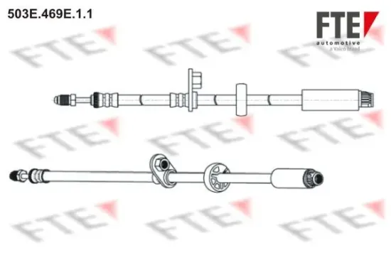 Bremsschlauch Vorderachse FTE 9240723 Bild Bremsschlauch Vorderachse FTE 9240723