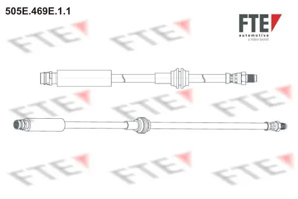 Bremsschlauch FTE 9240724 Bild Bremsschlauch FTE 9240724