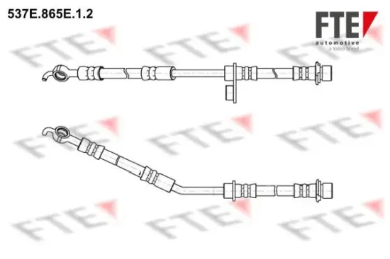 Bremsschlauch Vorderachse links FTE 9240765 Bild Bremsschlauch Vorderachse links FTE 9240765