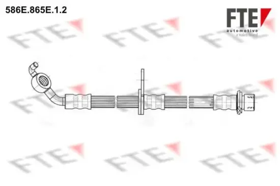 Bremsschlauch Vorderachse rechts FTE 9240800 Bild Bremsschlauch Vorderachse rechts FTE 9240800