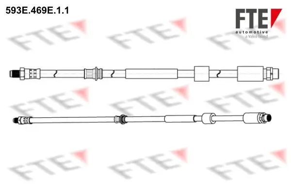 Bremsschlauch FTE 9240803