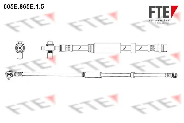 Bremsschlauch FTE 9240810