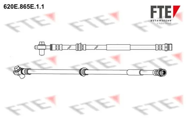 Bremsschlauch Vorderachse FTE 9240814