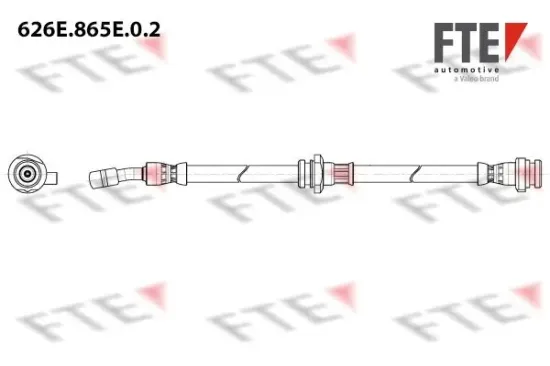 Bremsschlauch Vorderachse rechts FTE 9240991 Bild Bremsschlauch Vorderachse rechts FTE 9240991