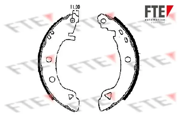 Bremsbackensatz FTE 9100016