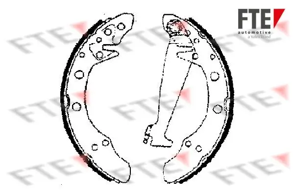 Bremsbackensatz FTE 9100022