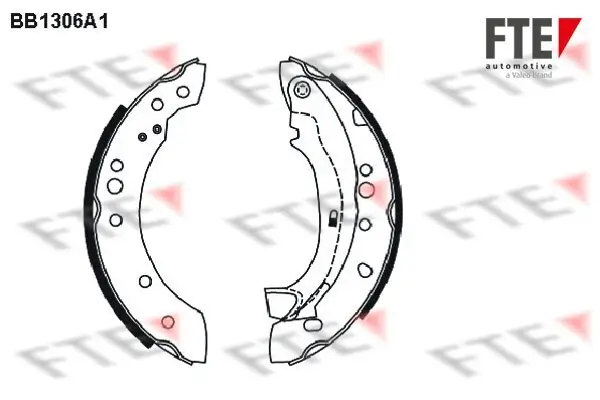 Bremsbackensatz FTE 9100075