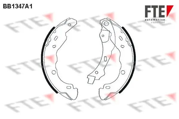 Bremsbackensatz FTE 9100100