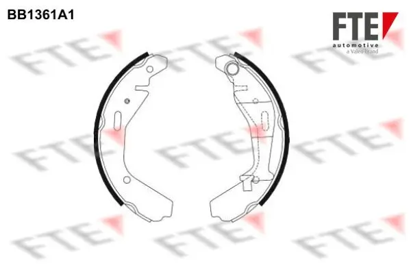 Bremsbackensatz FTE 9100109