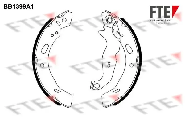 Bremsbackensatz Hinterachse FTE 9100134