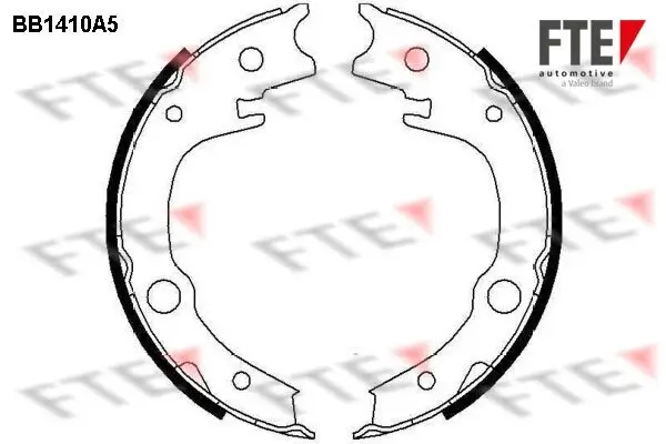 Bremsbackensatz, Feststellbremse FTE 9100143