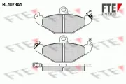 Bremsbelagsatz, Scheibenbremse Hinterachse FTE 9010024