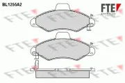 Bremsbelagsatz, Scheibenbremse Vorderachse FTE 9010078