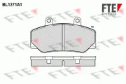 Bremsbelagsatz, Scheibenbremse Vorderachse FTE 9010084