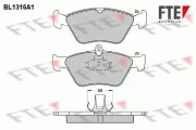 Bremsbelagsatz, Scheibenbremse FTE 9010104