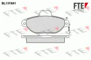 Bremsbelagsatz, Scheibenbremse FTE 9010106