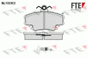 Bremsbelagsatz, Scheibenbremse FTE 9010111