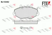 Bremsbelagsatz, Scheibenbremse Vorderachse FTE 9010113