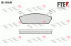 Bremsbelagsatz, Scheibenbremse Hinterachse FTE 9010133