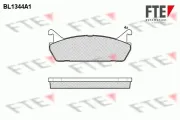 Bremsbelagsatz, Scheibenbremse Hinterachse FTE 9010133