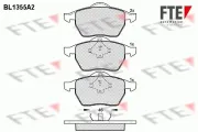 Bremsbelagsatz, Scheibenbremse FTE 9010136