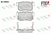 Bremsbelagsatz, Scheibenbremse Hinterachse FTE 9010154