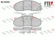 Bremsbelagsatz, Scheibenbremse FTE 9011031