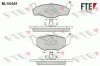 Bremsbelagsatz, Scheibenbremse Vorderachse FTE 9010232