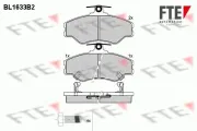 Bremsbelagsatz, Scheibenbremse Vorderachse FTE 9010258