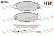 Bremsbelagsatz, Scheibenbremse FTE BL1652A4