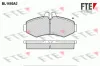 Bremsbelagsatz, Scheibenbremse Vorderachse FTE 9010290