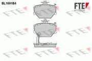 Bremsbelagsatz, Scheibenbremse Vorderachse FTE 9010303
