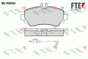 Bremsbelagsatz, Scheibenbremse Vorderachse FTE 9010305