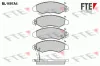 Bremsbelagsatz, Scheibenbremse Vorderachse FTE 9010307