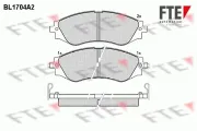 Bremsbelagsatz, Scheibenbremse Vorderachse FTE 9010309