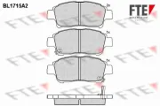 Bremsbelagsatz, Scheibenbremse Vorderachse FTE 9010315