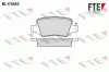 Bremsbelagsatz, Scheibenbremse Hinterachse FTE 9010331