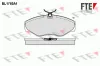 Bremsbelagsatz, Scheibenbremse Vorderachse FTE 9010349