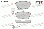 Bremsbelagsatz, Scheibenbremse FTE 9010366