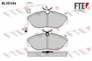 Bremsbelagsatz, Scheibenbremse Vorderachse FTE 9010388