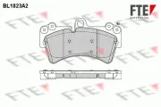 Bremsbelagsatz, Scheibenbremse Vorderachse FTE 9010401