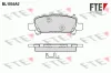 Bremsbelagsatz, Scheibenbremse Hinterachse FTE 9010429