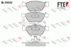Bremsbelagsatz, Scheibenbremse Vorderachse FTE 9010480