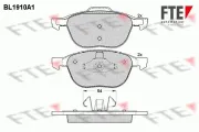 Bremsbelagsatz, Scheibenbremse FTE 9010499