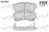 Bremsbelagsatz, Scheibenbremse Vorderachse FTE 9010522